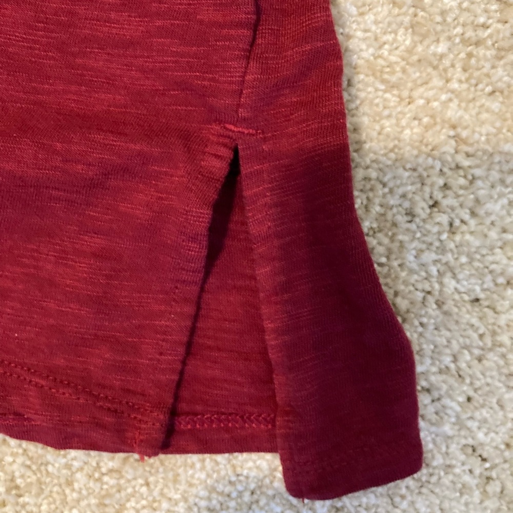Chicos super comfy and popular slub tee. Like new. Size 1 petite / petite medium - Picture 6 of 8